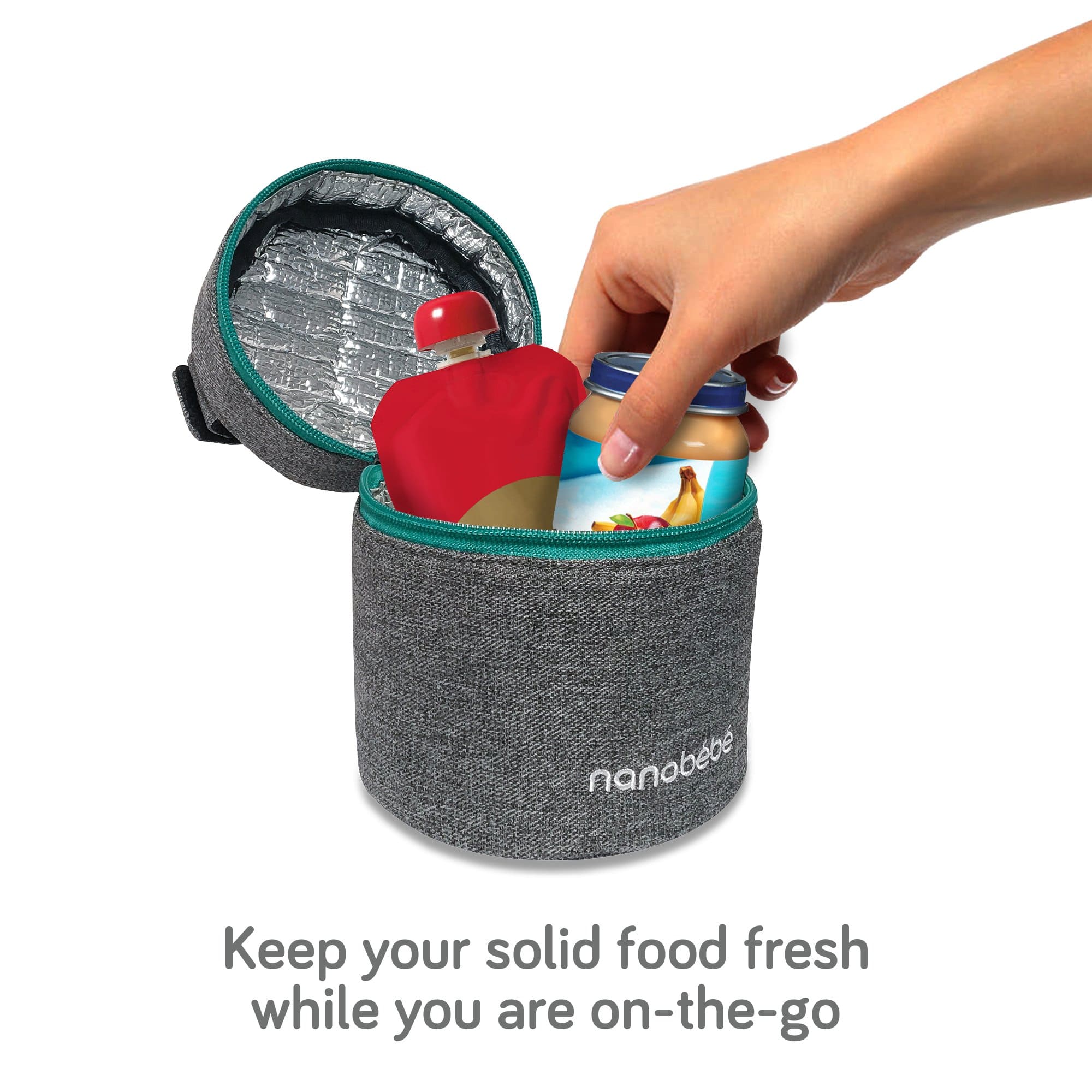 Nanobebe Insulated Baby Bottle Travel Bag - Image 6