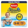 Huggies Little Swimmers Swim Pants Size 5-6 12kg-18kg MAXI