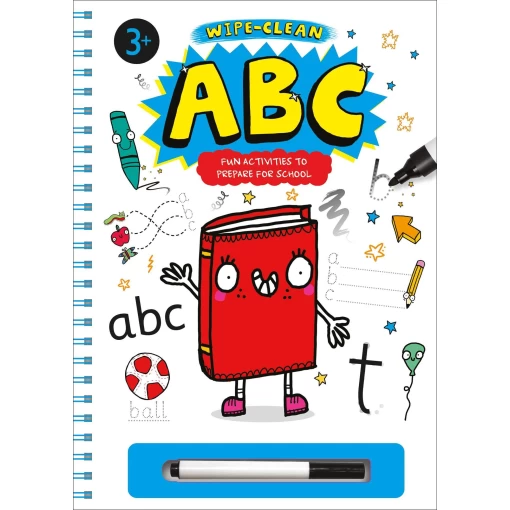 3+ ABC: Wipe-Clean Workbook