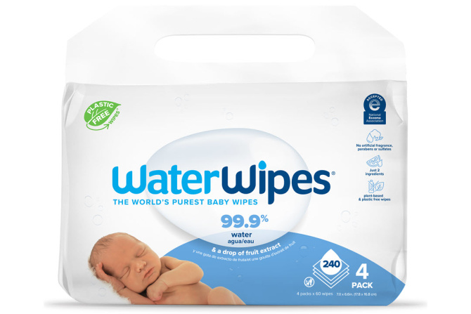 WaterWipes Plastic-Free Original Baby Wipes - Image 4