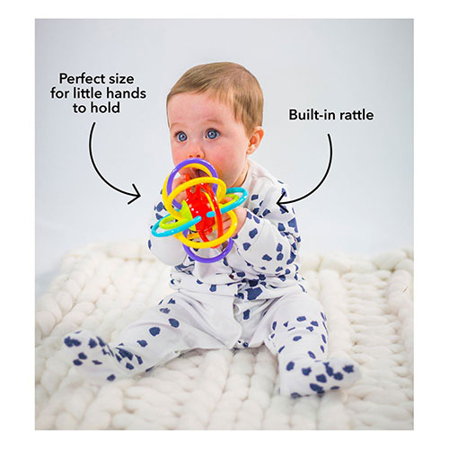Nuby Lots a Loops Teether - Image 4