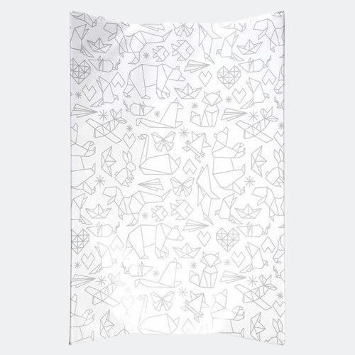 East Coast Nursery Ltd Mini Origami Wedge Changing Mat, White