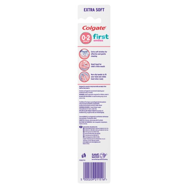Colgate Kids 0–3 Years Soft Manual Toothbrush – Gentle Start