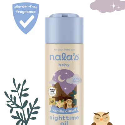Nala's Baby Vanilla Cloud Nighttime Oil 200ml