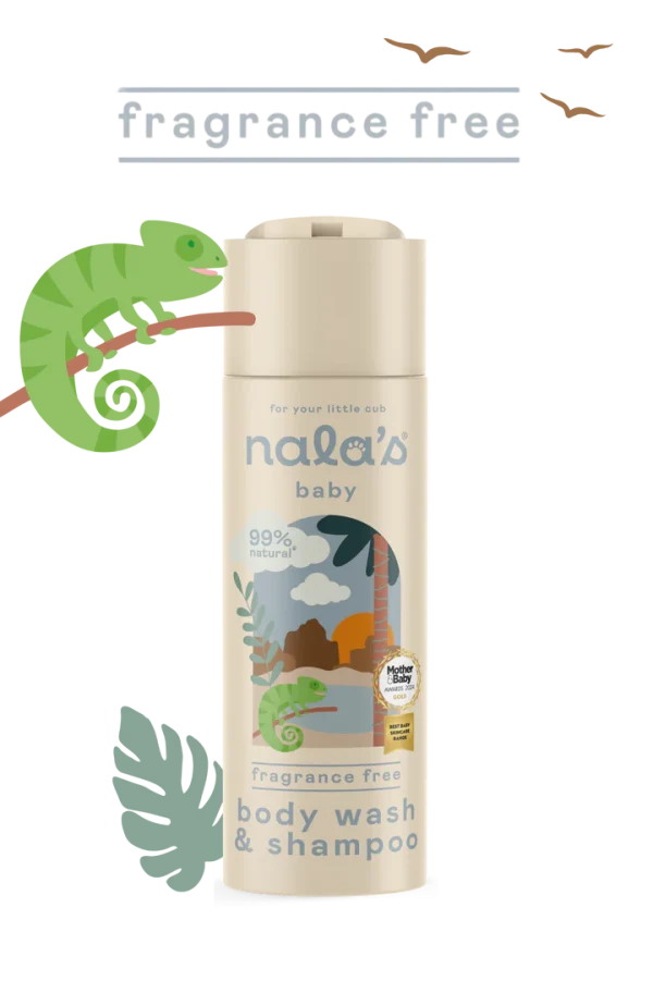 Nala's Baby Body Wash & Shampoo (Fragrance Free) 200ml