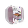 Melii Pink Glass Bento with Silicone Sleeve