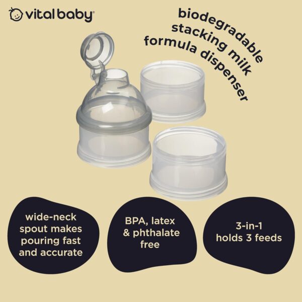 Vital Baby Stacking Milk Formula Dispenser - Image 4