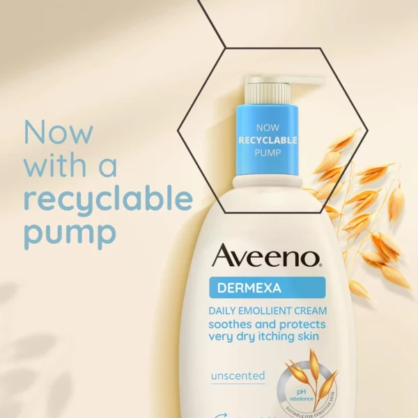 Aveeno Dermexa Daily Emollient Cream 300ml - Image 2