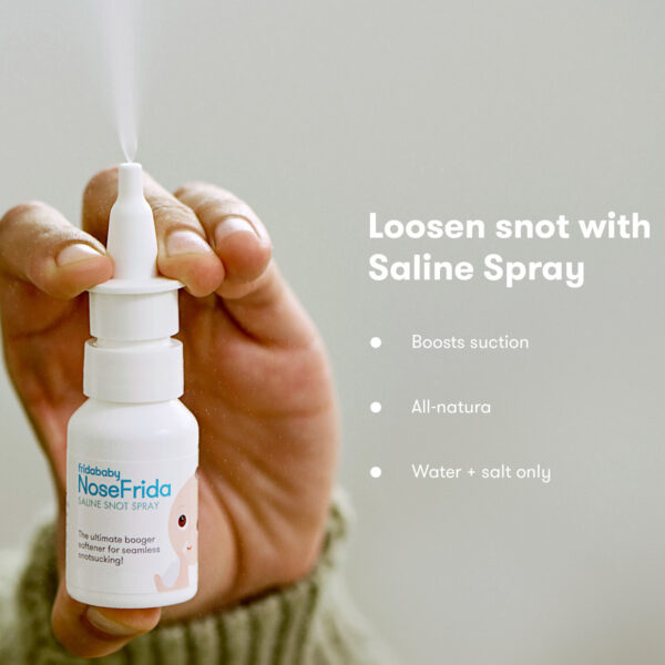 Fridababy NoseFrida Snot Sucker Saline Kit - Image 4
