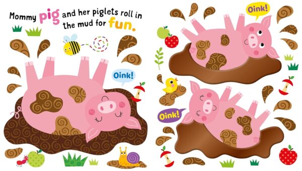 Touch and Feel Farm Sounds | Interactive Board Book for Kids