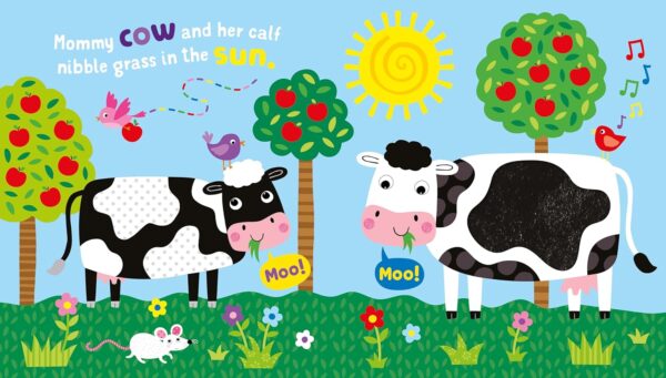 Touch and Feel Farm Sounds | Interactive Board Book for Kids