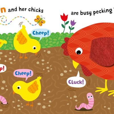 Touch and Feel Farm Sounds | Interactive Board Book for Kids