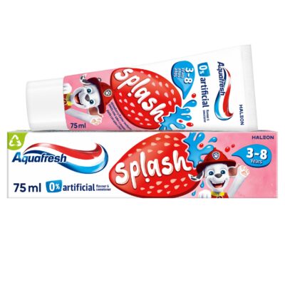 Aquafresh Paw Patrol Splash Kids Toothpaste 75ml – Strawberry Flavor