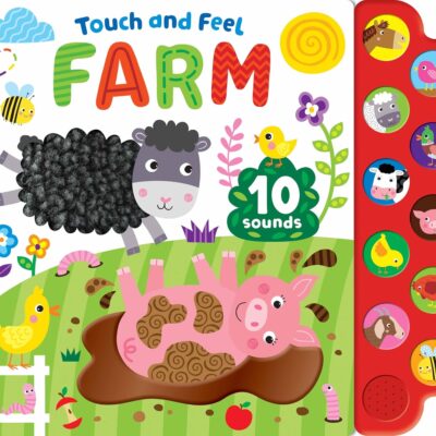 Touch and Feel Farm Sounds | Interactive Board Book for Kids