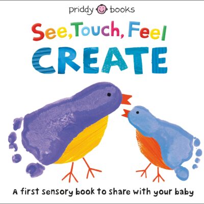 See, Touch, Feel: Create – A Sensory Board Book for Babies