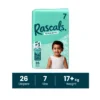 Rascals Premium Adhesive Junior Kids Nappy Diapers Size 7 (18 Kgs & Above) - 26 Pieces