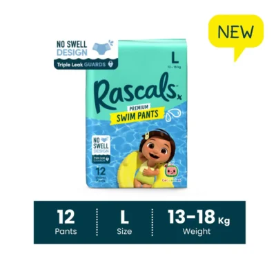 Rascals Premium Cocomelon Swim Pants Large Pack of 12