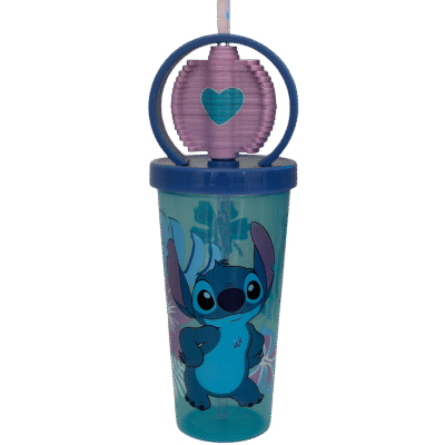 Lilo & Stitch Straw Water Bottle