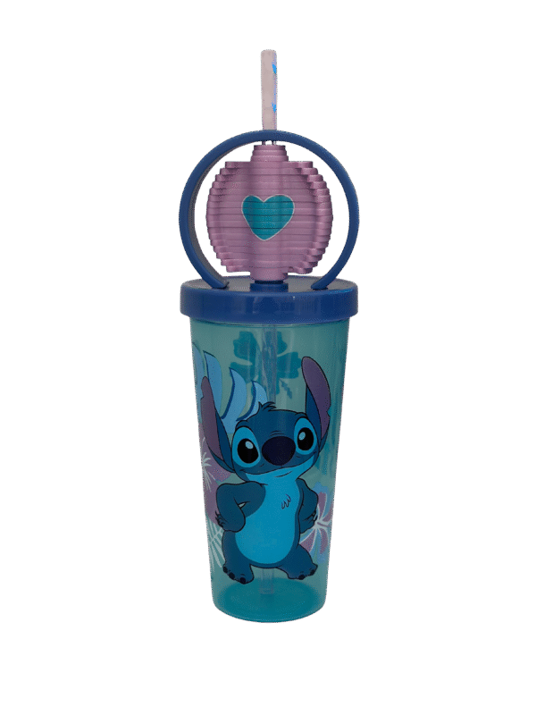 Lilo & Stitch Straw Water Bottle