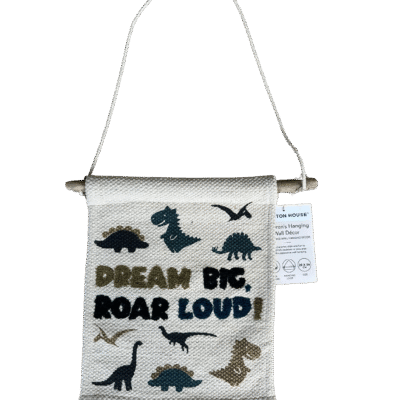 Kirkton House Children's Hanging Wall Decor: Dream Big