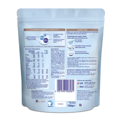 ChatGPT said: Aptamil Creamed Porridge Baby Cereal 4-6+ Months
