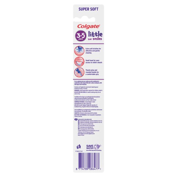 Colgate Kids 3-5 Years Super Soft Toothbrush