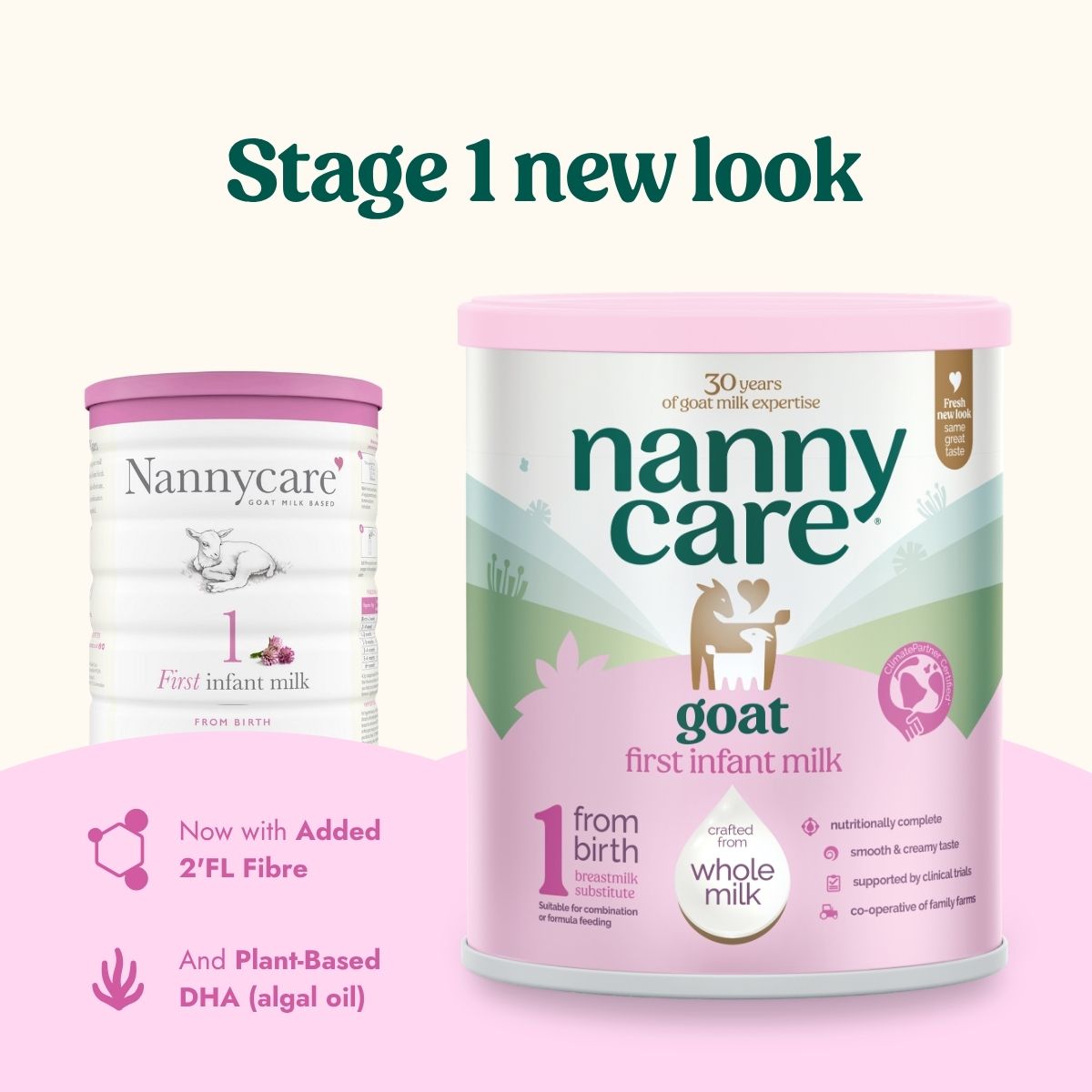 Nannycare First Infant Goat Milk Formula - Stage 1 (800g) - Image 3