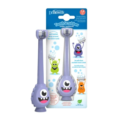 Dr. Brown's ToothScrubber, Toddler Purple Monster