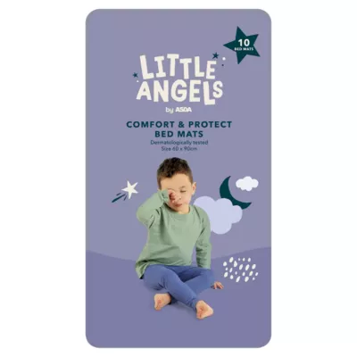 ASDA Little Angels Little Angels Comfort & Protect 10 Bed Mats