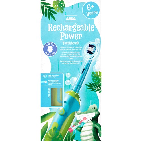 ASDA Rechargeable Power USB Toothbrush