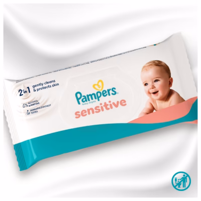 Pampers Sensitive Baby Wipes