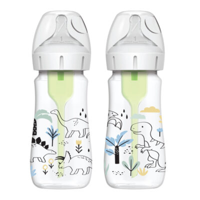 Dr Brown's Options+ Bottle Dinosaurs 270ml 2Pk