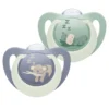 FIRST CHOICE NIGHT 0-6M SOOTHER 2PK BOY