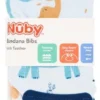 Nuby Bandana Bibs with Teether 3m+ 2 Pack Blue