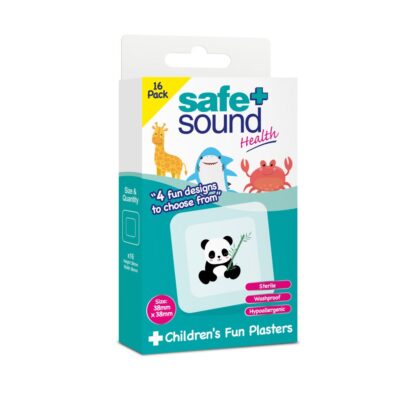 The Safe and Sound Kids Fun Plasters Animals