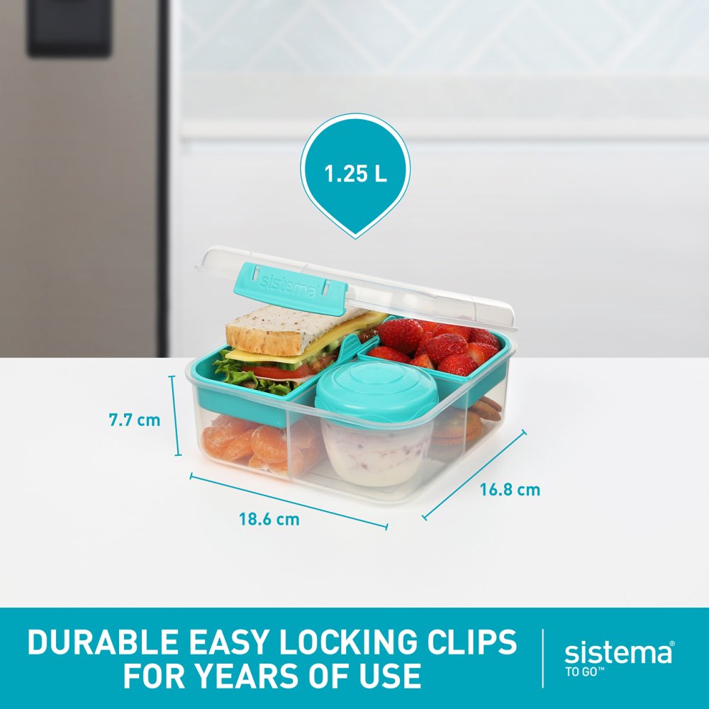 SISTEMA 1.25L BENTO CUBE TO GO TRI - Image 2