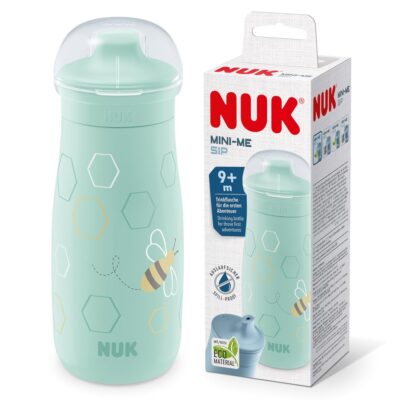 NUK Mini-Me Sip Toddler Cup 9+ Months 300ml Mint Bee