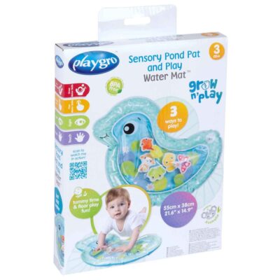 Playgro Sensory Pond Pat and Play Tummy Time Mat