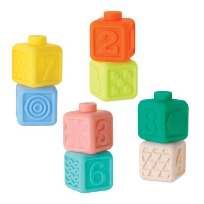 Infantino Super Soft Squeeze & Stack Block Set