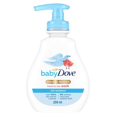 Baby Dove Rich Moisture Baby Wash, 200ml