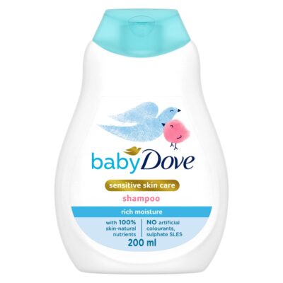 Baby Dove Rich Moisture Baby Shampoo, 200ml