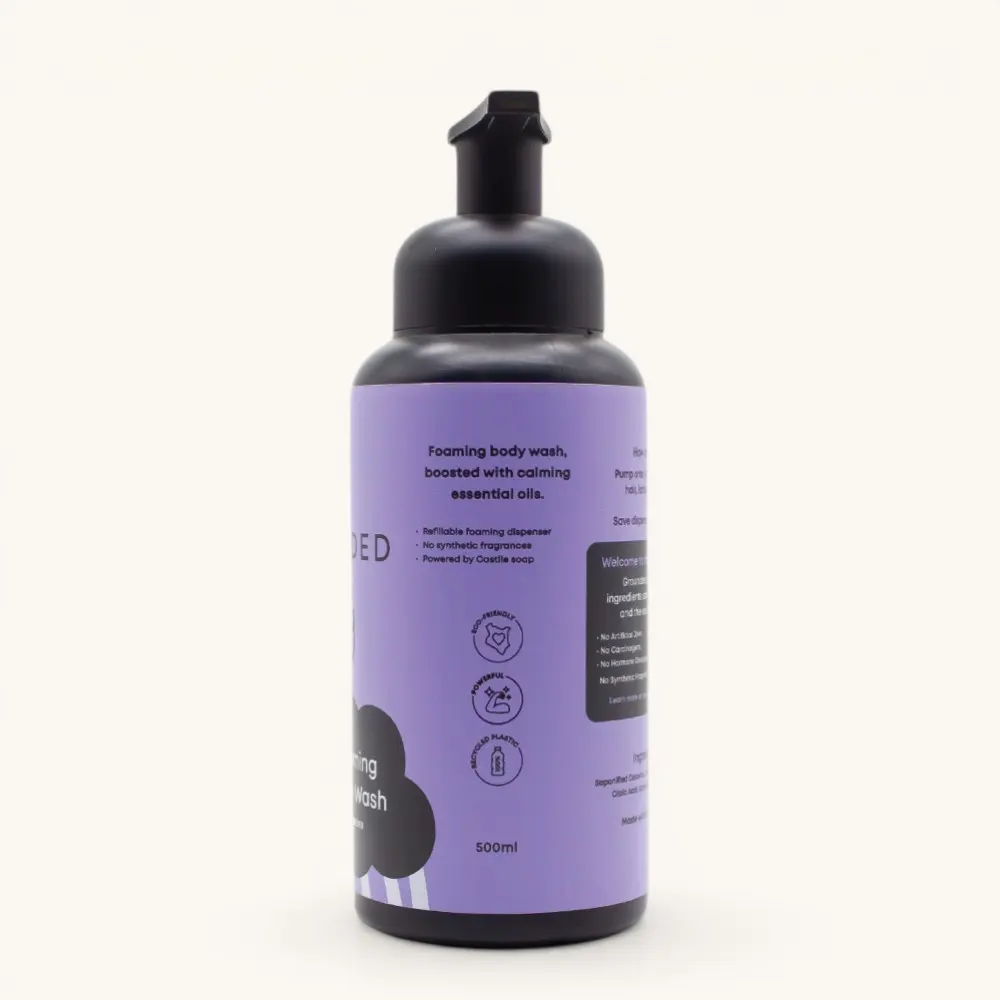 Grounded Baby Foaming Wash -Lavender 500ml - Image 3