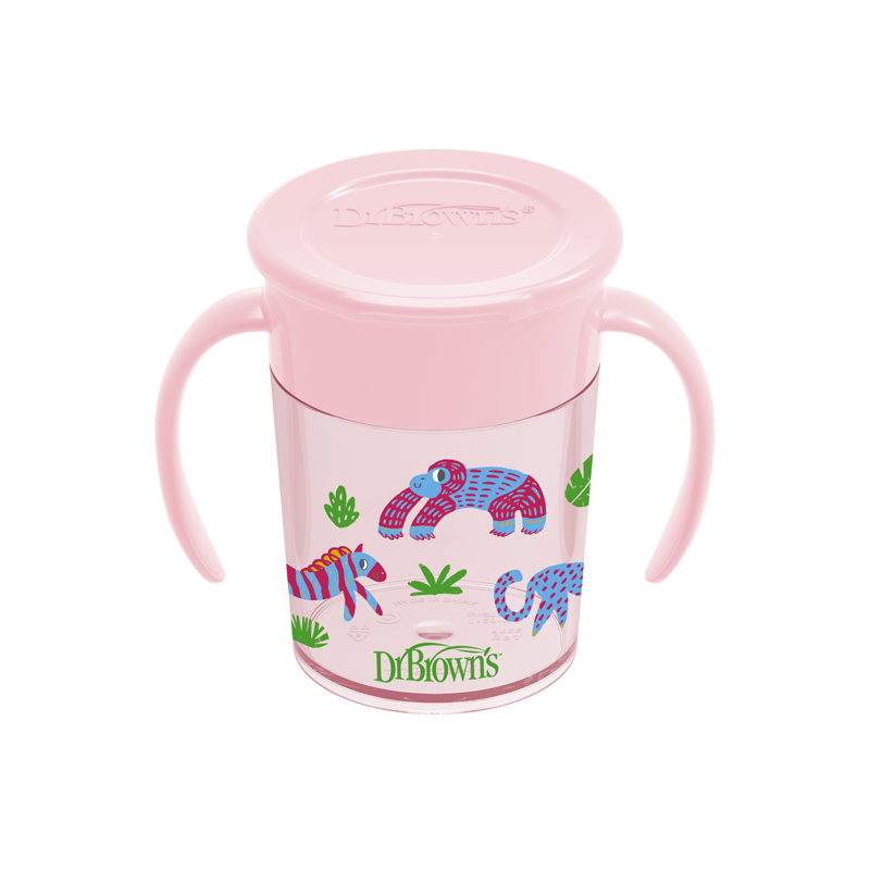 Dr Brown’s Milestones Cheers 360 Training Cup Pink 200ml