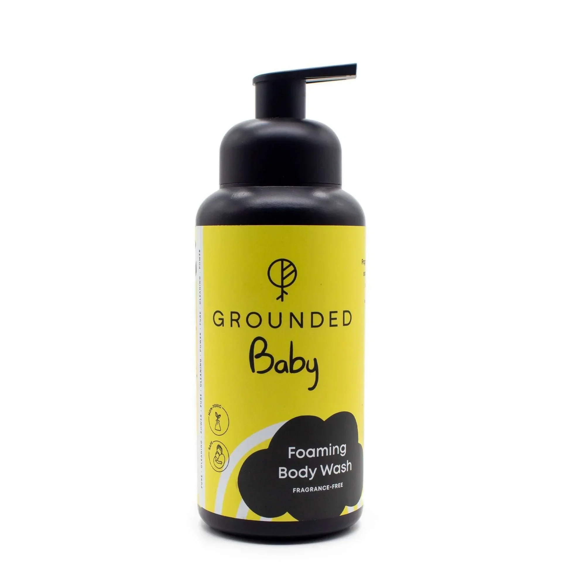 Grounded Baby Foamin Body Wash-Fragrance Free 500ml