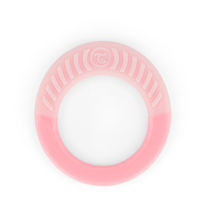 Twistshake Teether 1+m Pastel Pink
