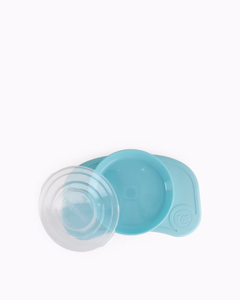 Twistshake Click-Mat Mini + PlatePastel Blue - Image 2