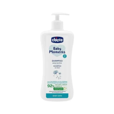 Chicco Baby Moments Shampoo No-Tears for Baby Skin 500ml