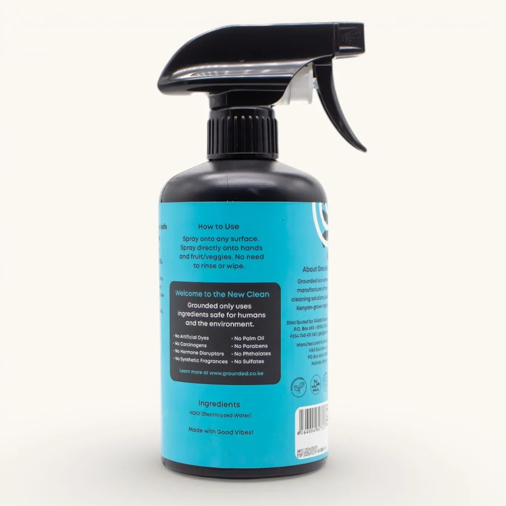 Grounded Baby Sanitizer Spray 500ml - Image 2