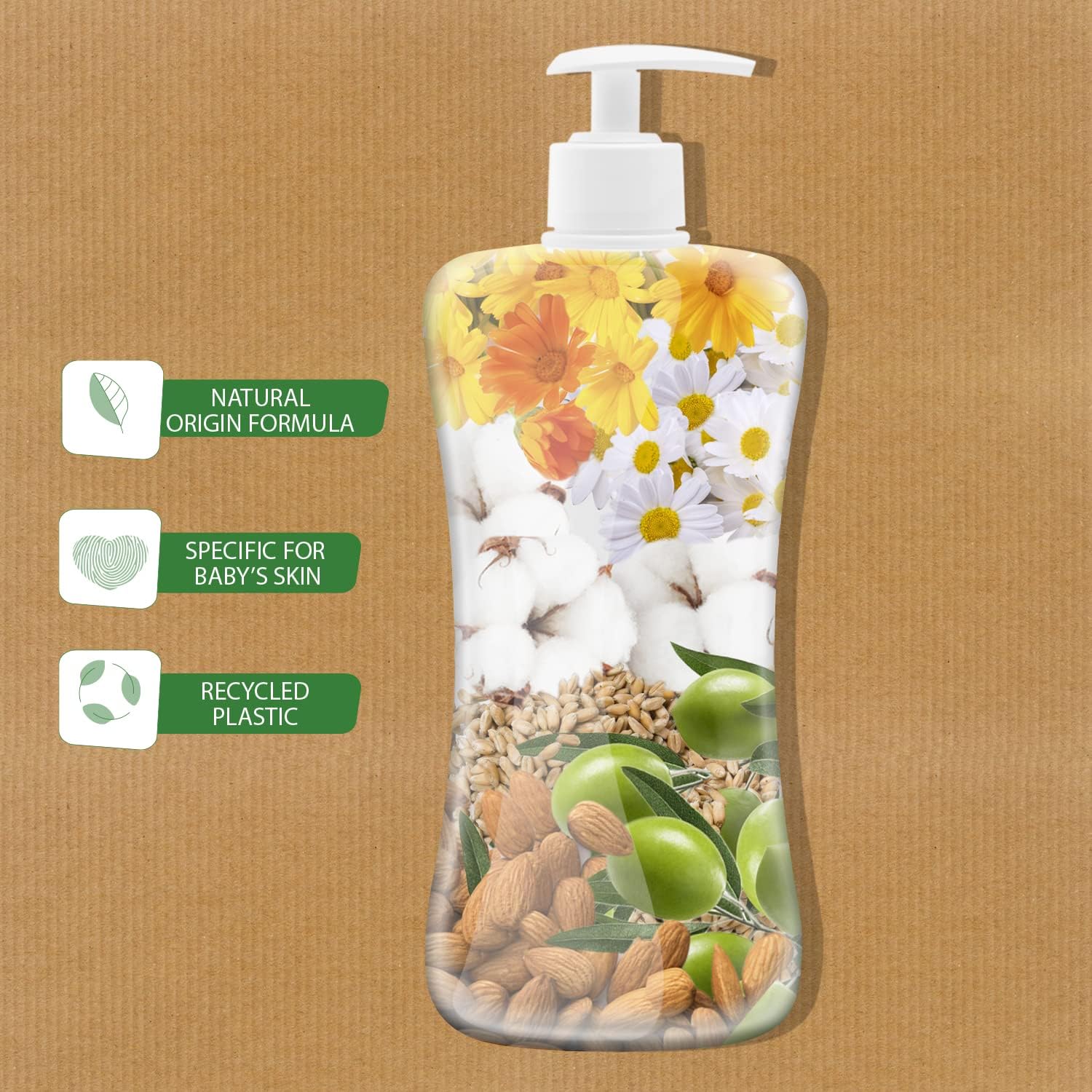 Chicco Baby Moments Shampoo No-Tears for Baby Skin 200ml - Image 2