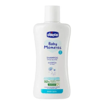 Chicco Baby Moments Shampoo No-Tears for Baby Skin 200ml